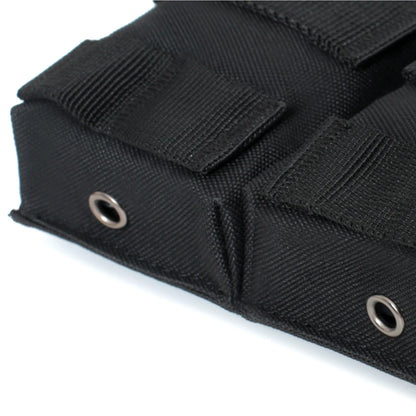 Tactical Magazine Pouch, MOLLE Double Mag Pouches for M4 M16，Outdoor Walkie-Talkie Bag Large Capacity Sundries Storage Bag