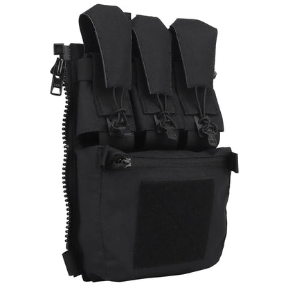 Assault Adapt Banger Back Panel Zip On Rear Pack Tactical Vest FCPC V5 Plate Carrier Accessories Bag GP Pouch Multitools Pocket