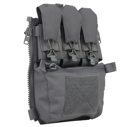 Assault Adapt Banger Back Panel Zip On Rear Pack Tactical Vest FCPC V5 Plate Carrier Accessories Bag GP Pouch Multitools Pocket