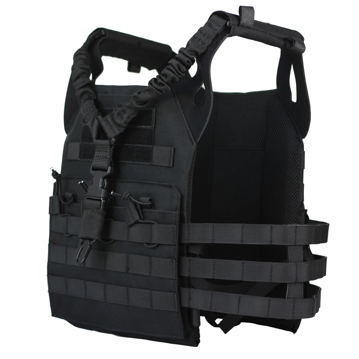 Tactical JPC Vest Lightweight Hunting Vest for Training with One Point Gun Sling