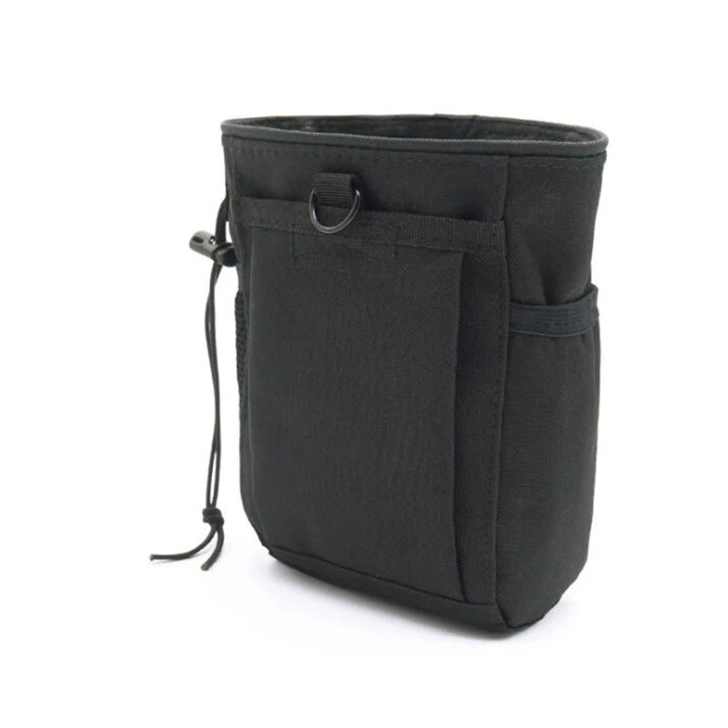 Outdoor Tactical Airsoft Molle Hunting Rifle Pouch Ammo Pouch Gun Magazine Multicam Camo Dump Drop Reloader Paintball Pouch Bag