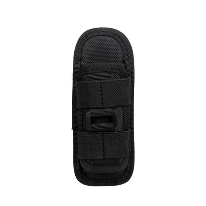 Tactical Flashlight Pouch Belt Torch Bag Durable Hunting Lighting Accessory Survival Kits 360 Degree Holster Rotary Torch Case