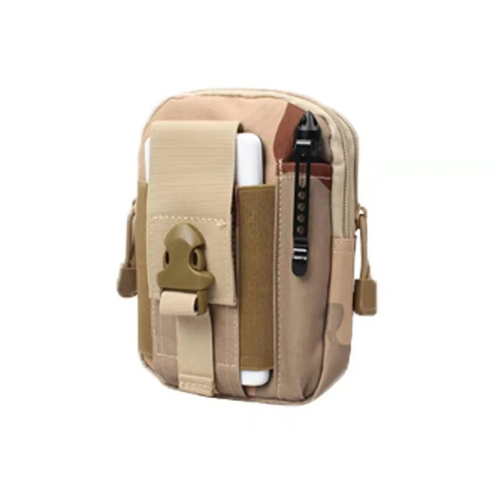 Tactical Molle Pouch Tactical Belt Waist Bag Outdoor Sport Waterproof Phone Bag Men Casual EDC Tool Pocket Hunting Fanny Pack