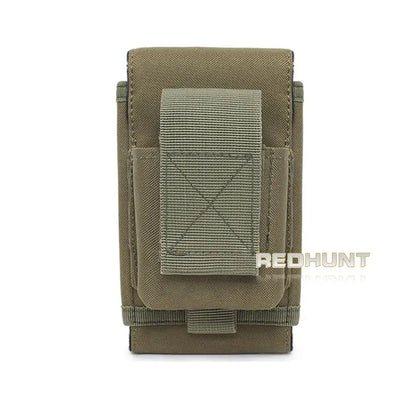 Tactical 5 inch Waist Phone Pouch Molle Sytsem Cellephone Bag Outdoor Cigarette Pouch Key Bag Outdoor Tool Accessory Bag