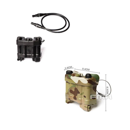 FMA  Tactical NVG AN/PVS-31 NVG Battery Case Box No Function Dummy Model Night Vision Device Accessory TB1280-MC