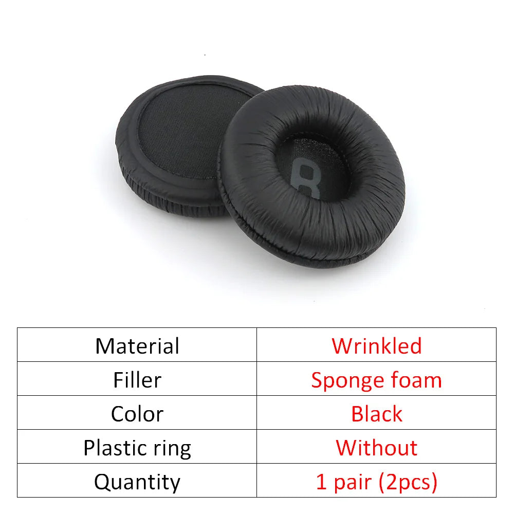 Earpads For Urbanears Plattan ADV Wireless Headset Accessaries Replacement Ear Cushions Wrinkled Leather Material