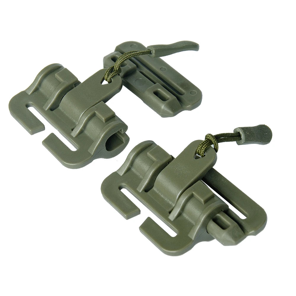 Molle Tactical Short Vest Quick Release Buckle Adapter Convert Shoulder Plate Carrier POM Material Solid Hunting Accessories