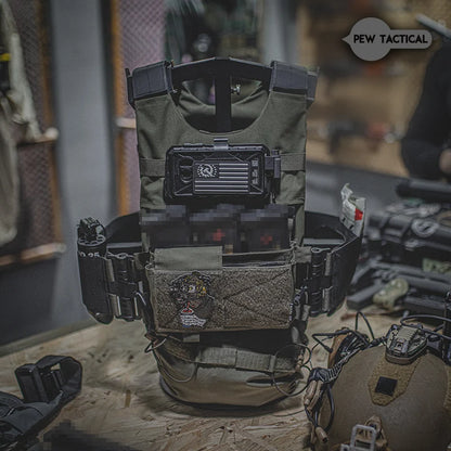 PEW TACTICAL Lv119 Overt Plate Carrier Airsoft VT01+UA31