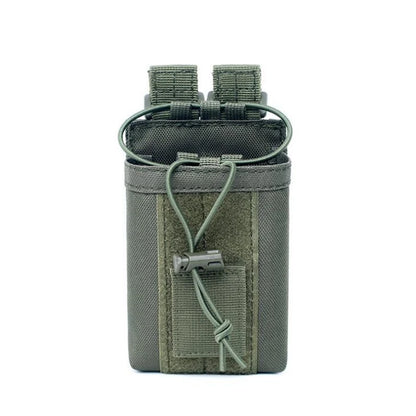 Tactical Radio Holder Molle Radio Pouch Case Heavy Duty Radios Holster Bag for Two Ways Walkie Talkies Baofeng Hunting Equipment