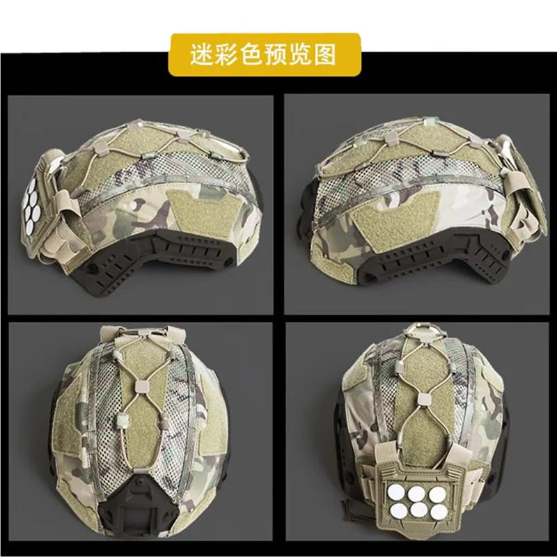 FMA Tactical Helmet Cover Multifunctional Battery Holder Balanced Pouch Bag TB1345 For Maritime Helmet