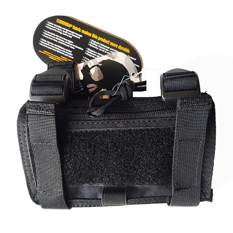 Outdoor Tactical Arm Sleeve Map Pouch Case Documets Pocket Wrist Bag Zipper Storage Bag TC0176