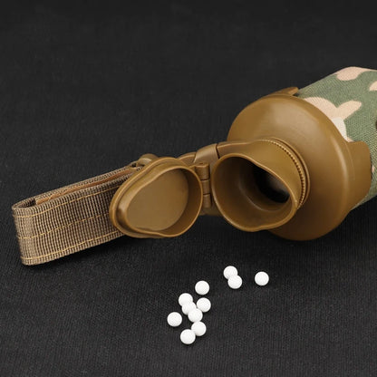 3000rds Foldable BB Storage Bag Tactical Magazine Molle Pouch System Paintball Accessories Shooting Organizer