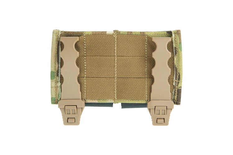 Tactical Vest 1+2 Triple Magazine Pouch 9mm+9mm+5.56 System Magazine Ammo Clip Bags Holder Pocket