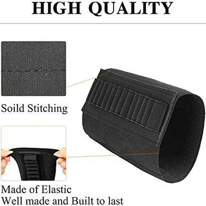 14 Ammo Holder Cartridge Shot Gun Shell Magazine for 5.56mm .22/.223.204 Gun Shell Holders Hunting Butt Holder