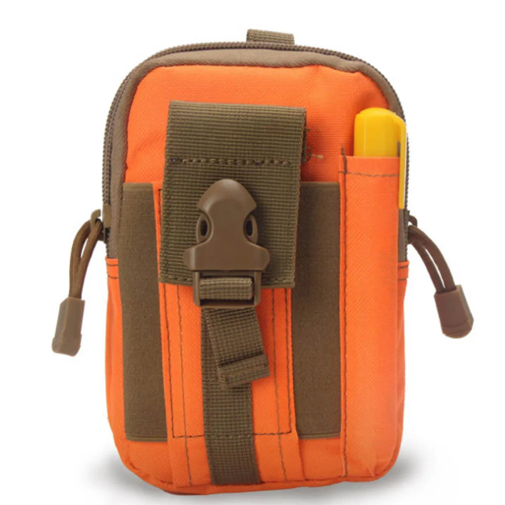Tactical Molle Pouch Tactical Belt Waist Bag Outdoor Sport Waterproof Phone Bag Men Casual EDC Tool Pocket Hunting Fanny Pack
