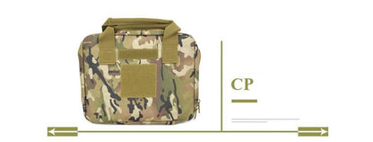 25X20CM HandGun Pistol Carry Case Bag with Magazine Pouch Strap Airsoft Hunting Gun Holster Portable Pistol Carrier Bag