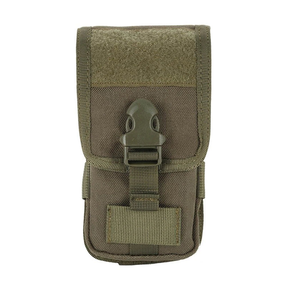 Tactical Double-layer Phone Pouch Hunting Camouflage Molle Bags Outdoor Hunting Molle Fanny Bag Waist Bag Outdoor Sport Bag