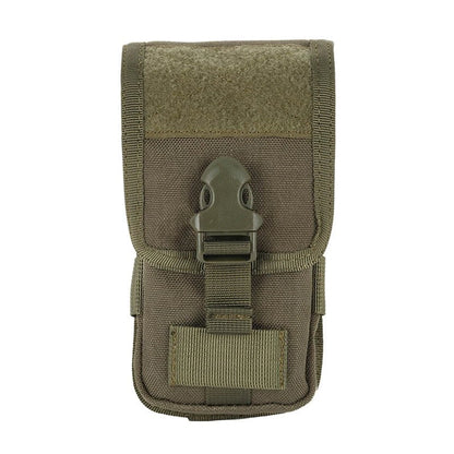 Tactical Double-layer Phone Pouch Hunting Camouflage Molle Bags Outdoor Hunting Molle Fanny Bag Waist Bag Outdoor Sport Bag
