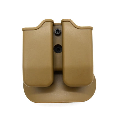 Tactical IMI Double Magazine Pouch Quick Mag Pouch Holder For GL17 M9 PX4  Hunting Gun Accessories