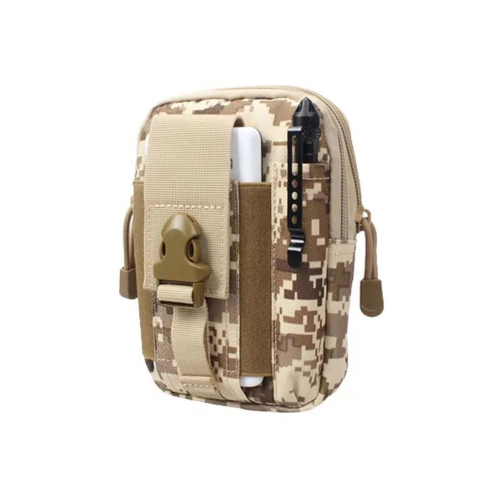 Tactical Molle Pouch Tactical Belt Waist Bag Outdoor Sport Waterproof Phone Bag Men Casual EDC Tool Pocket Hunting Fanny Pack