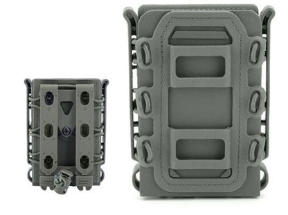 Tactical Magazine Pouch 9 mm Pistol Magazine Pouch Soft Shell Adjustable Hunting Universal Mag Carrier with MOLLE & Belt Clips