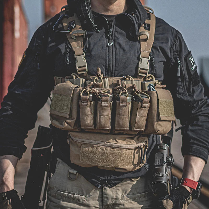 PEW TACTICAL D3CRX Tactical Chest Rig Haley Strategic Airsoft Hunting Tactical Vest CR02