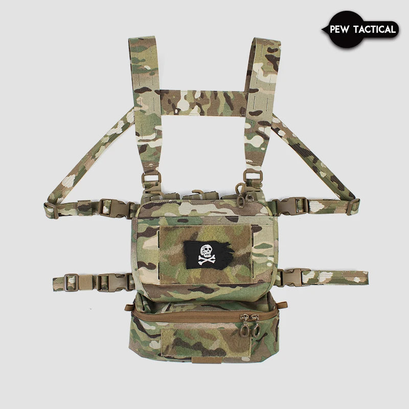 PEW TACTICAL Chesty Rig Mini Harness AIRSOFT CR06