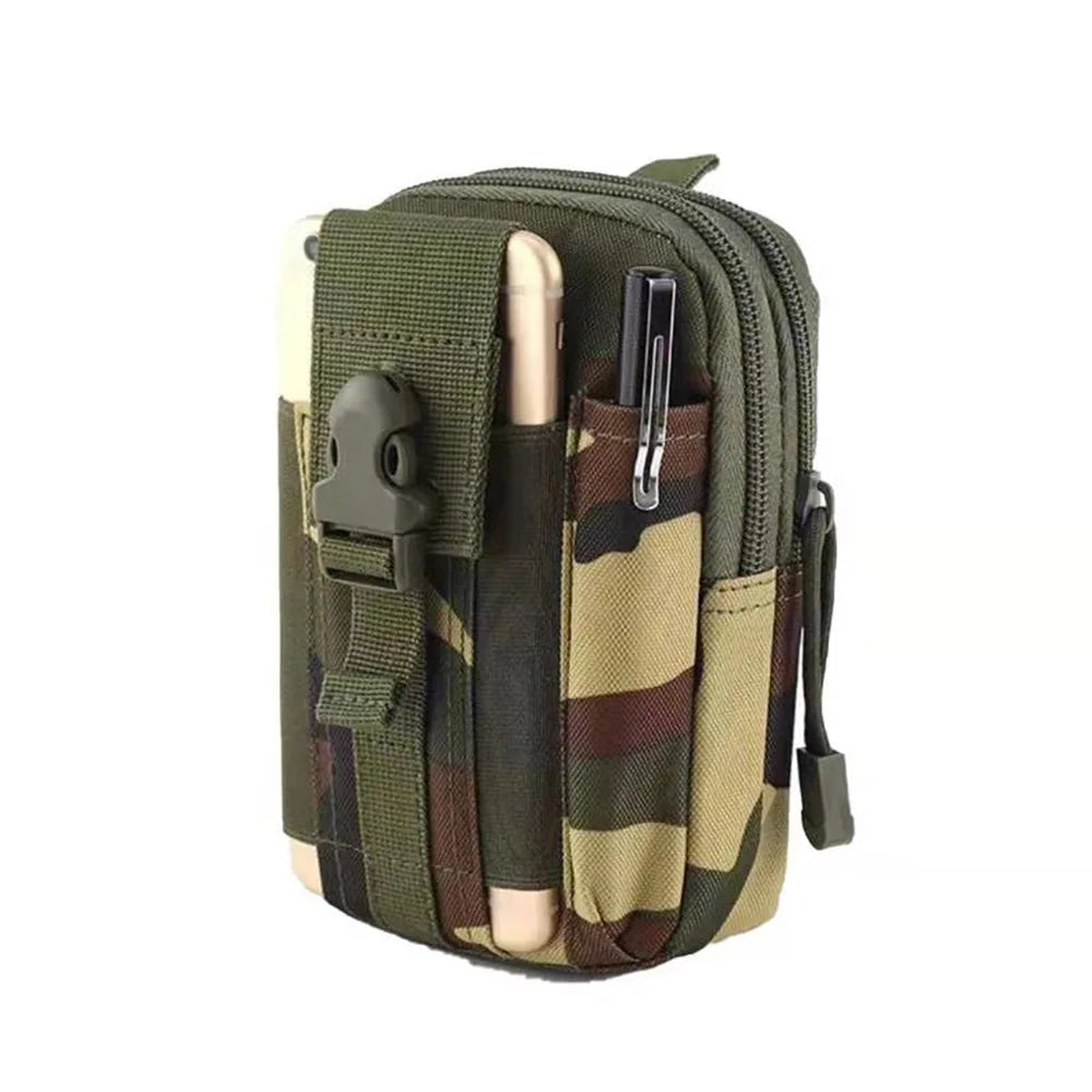 Tactical Molle Pouch Tactical Belt Waist Bag Outdoor Sport Waterproof Phone Bag Men Casual EDC Tool Pocket Hunting Fanny Pack