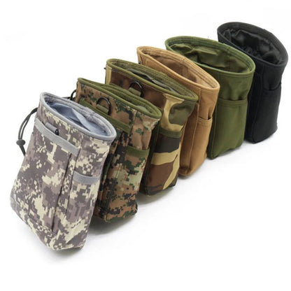 Outdoor Tactical Airsoft Molle Hunting Rifle Pouch Ammo Pouch Gun Magazine Multicam Camo Dump Drop Reloader Paintball Pouch Bag