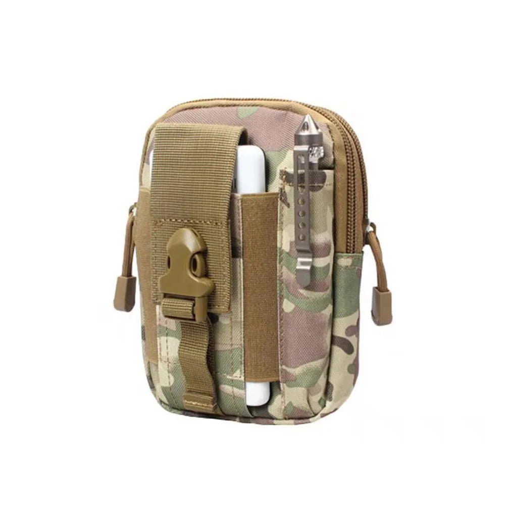 Tactical Molle Pouch Tactical Belt Waist Bag Outdoor Sport Waterproof Phone Bag Men Casual EDC Tool Pocket Hunting Fanny Pack