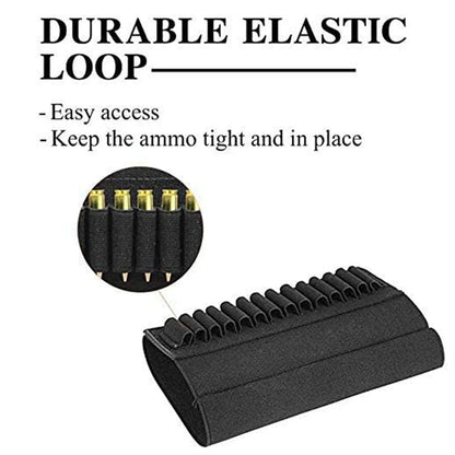 14 Ammo Holder Cartridge Shot Gun Shell Magazine for 5.56mm .22/.223.204 Gun Shell Holders Hunting Butt Holder