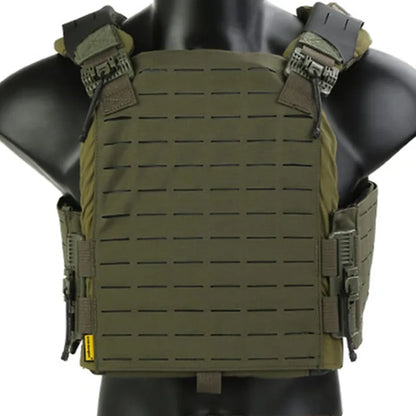 Tactical Laser Cut Plate Carrier ROC quick release MC Airsoft Shooting Vest Hunting Outdoor Combat Assault Protective Vest
