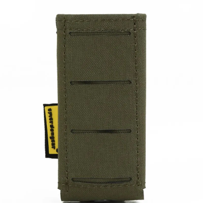 Emersongear Tactical LCS Pistol Magazine Pouch 9mm Mag Pouch Single Mag Carrier MOLLE Pouch Laser Cut Airsoft