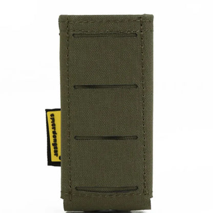 Emersongear Tactical LCS Pistol Magazine Pouch 9mm Mag Pouch Single Mag Carrier MOLLE Pouch Laser Cut Airsoft