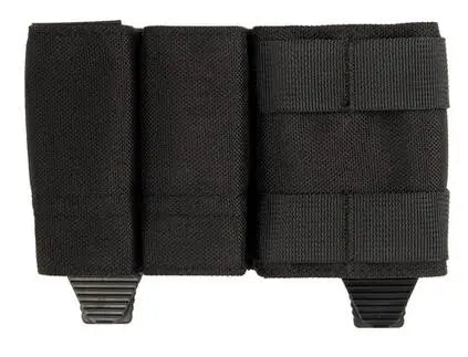 Tactical Vest 1+2 Triple Magazine Pouch 9mm+9mm+5.56 System Magazine Ammo Clip Bags Holder Pocket