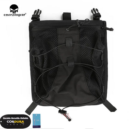 LXB Style Bungee Helmet Back Pack for 420 Vest Hunting, Airsoft Paintball, Backpack Storage Bag, Dustproof Cover, Gift