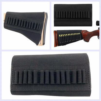 14 Ammo Holder Cartridge Shot Gun Shell Magazine for 5.56mm .22/.223.204 Gun Shell Holders Hunting Butt Holder