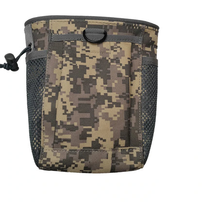 Outdoor Tactical Airsoft Molle Hunting Rifle Pouch Ammo Pouch Gun Magazine Multicam Camo Dump Drop Reloader Paintball Pouch Bag