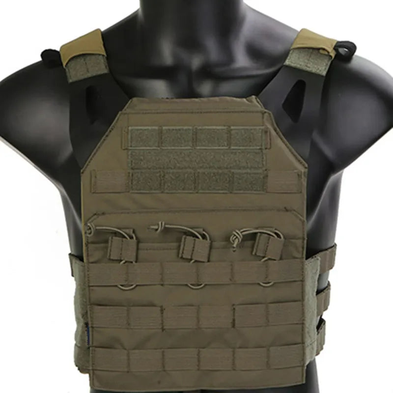 Tactical Vest MOLLE LPC Vest Airsoft Paintball Molle Vest Chest Protective Plate Carrier MC Combat Vest