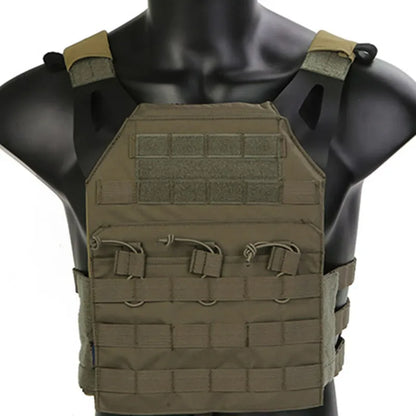 Tactical Vest MOLLE LPC Vest Airsoft Paintball Molle Vest Chest Protective Plate Carrier MC Combat Vest