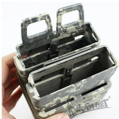 New 2 PCS 7.62 5.56 Fast Mag Holder Molle Tactical FastMag Pouch Hunting Accessories AK M4 Rifle Pistol Magazine Pouch