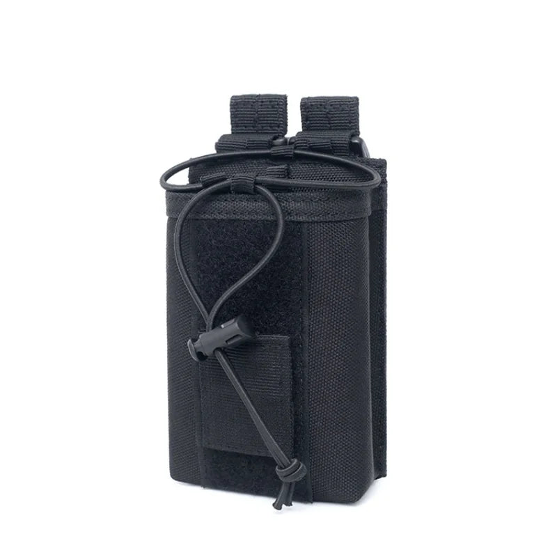 Molle Radio Pouch Walkie Talkie Interphone Holster Outdoor Hiking Hunting EDC Waist Bag Phone Holder Magazine Holder Pouches