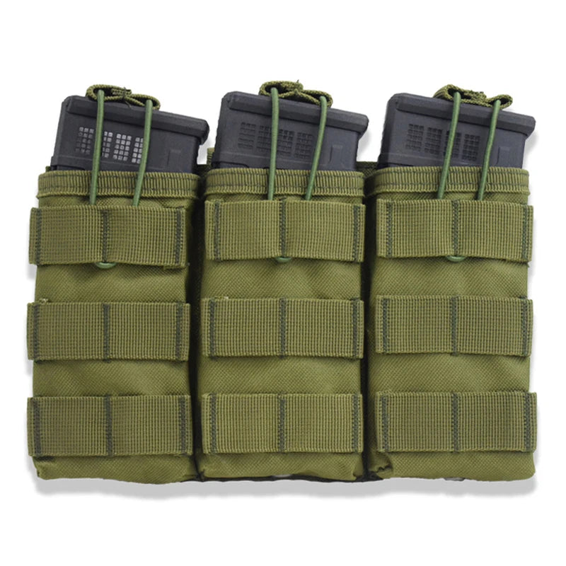Outdoor Hunting Vest Accessories Tactical Magazine Pouch 1000D Nylon Single/Double/Triple Magazine Pouch