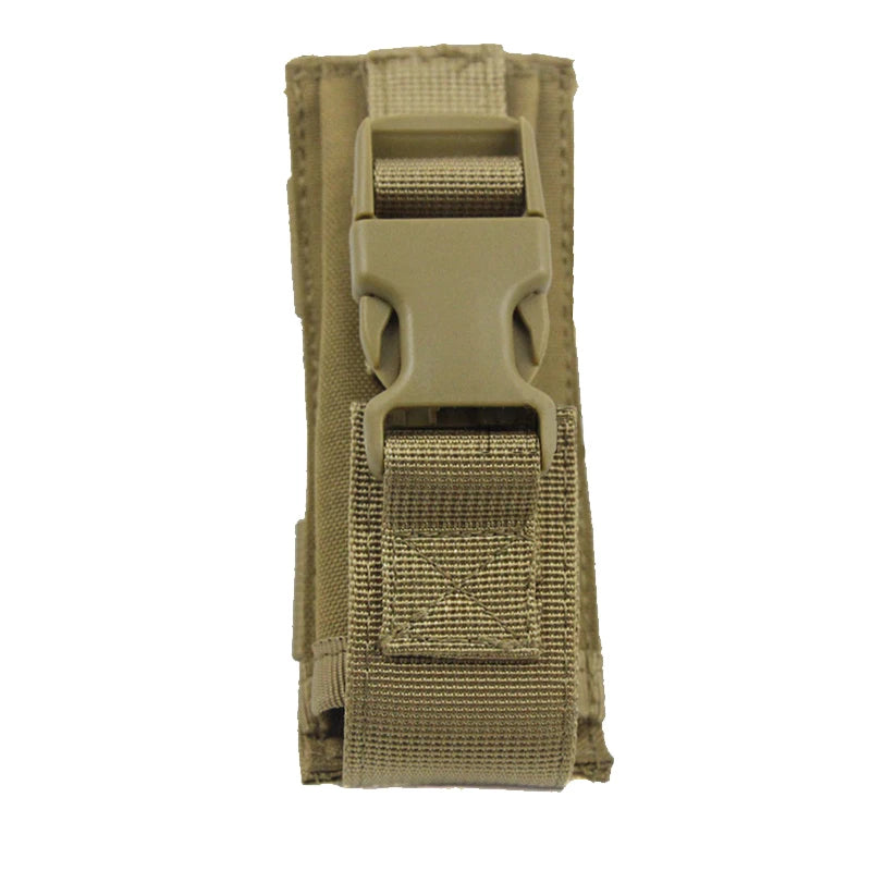 Tactical Molle Vest Flashlight Mag Magazine Knife Pouch Bag Small Tools Backpack Bag Clip Single Hunting Gun Accessories