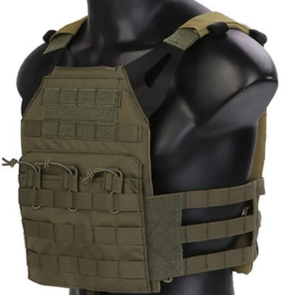 Tactical Vest MOLLE LPC Vest Airsoft Paintball Molle Vest Chest Protective Plate Carrier MC Combat Vest