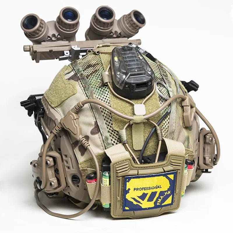 FMA Tactical Helmet Cover Multifunctional Battery Holder Balanced Pouch Bag TB1345 For Maritime Helmet