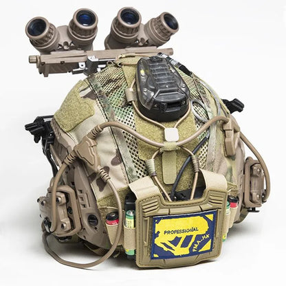FMA Tactical Helmet Cover Multifunctional Battery Holder Balanced Pouch Bag TB1345 For Maritime Helmet