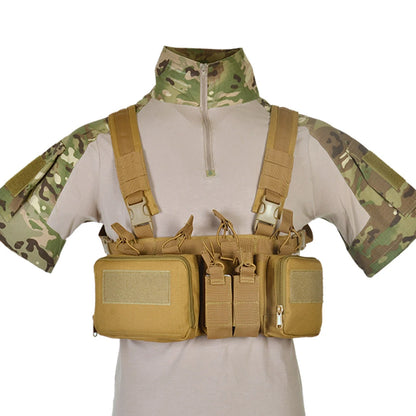 CS Match Wargame TCM  Chest Rig Airsoft Tactical Vest  Pack Magazine Pouch Holster Molle System Waist Men Nylon