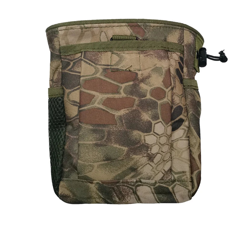 Outdoor Tactical Airsoft Molle Hunting Rifle Pouch Ammo Pouch Gun Magazine Multicam Camo Dump Drop Reloader Paintball Pouch Bag