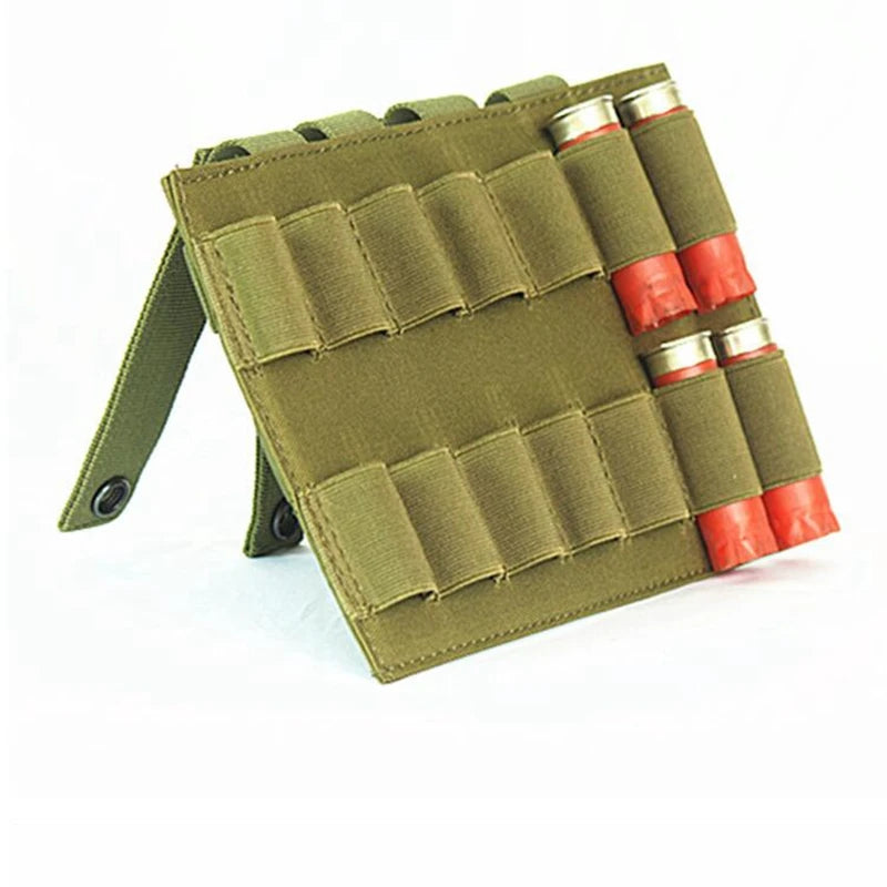 Outdoor Shooting Gear Tactical Molle Magazine Mag Pouch Cartridges Holder Ammunition Carrier Ammo Shell Shotgun Bullets Shotshel